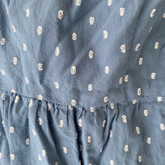 Petite Clip Tie Back Flounce Swing Dress, 00p, XXSP - Picture 10 of 10